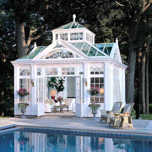 Swiming Pool Greenhouse: The Ultimate Under Glass Experience YSGH-056
